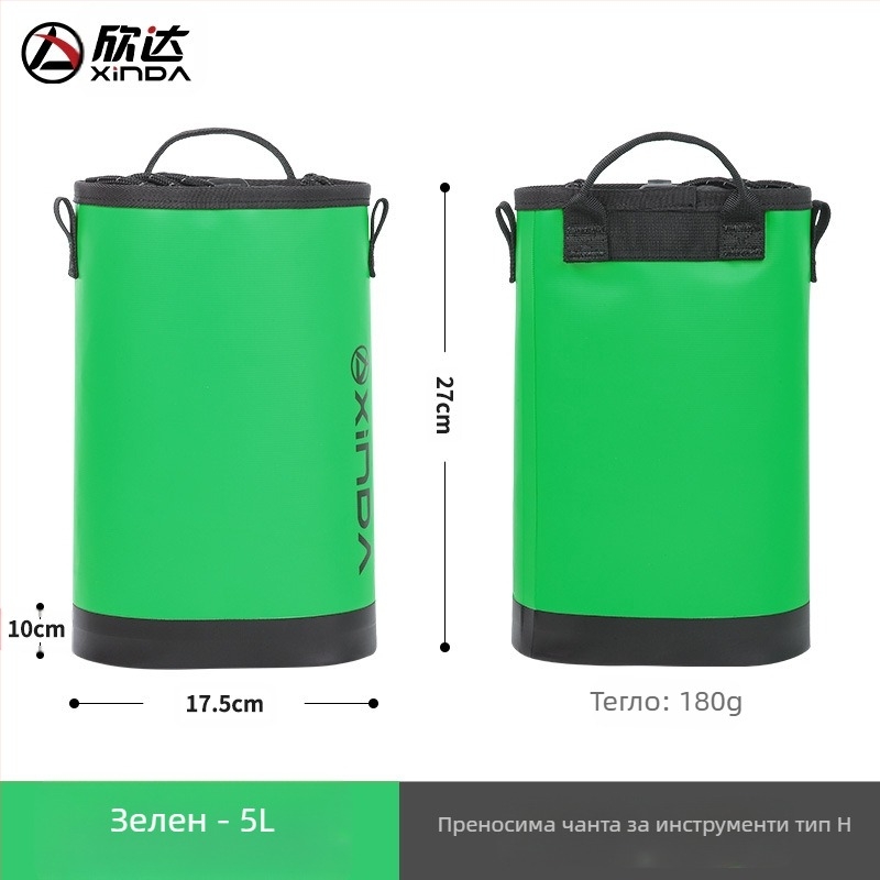 Чанта за инструменти Xinda за открито катерене, планинско катерене, чанта за съхранение на тунели за изследване на открити линии, електрическа бормашина, преносима чанта за инструменти
