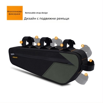 Чанта за велосипед магистрала планински велосипед предна греда горна тръба странична чанта чанта за съхранение чанта за инструменти чанта горна тръба чанта за колоездене