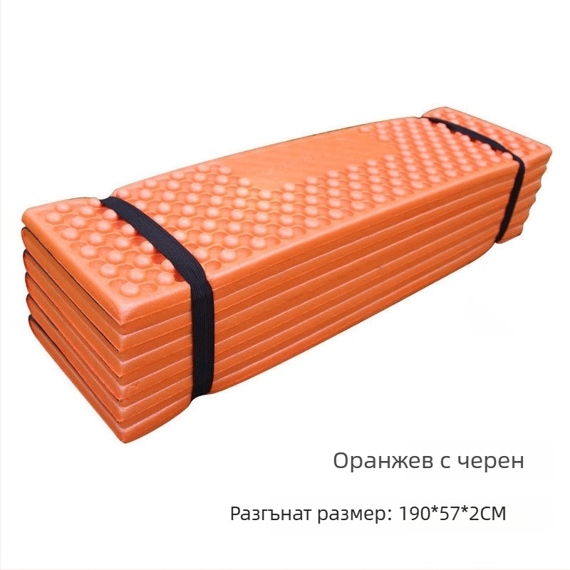 Открит туризъм, къмпинг стил, удебелена влагоустойчива постелка Xpe, двойно корито за яйца, постелка за пикник, гнездо за яйца, сгъваема постелка за къмпинг 190*57