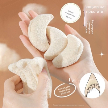 Нови меки подметки за пръсти на обувки, половин размер, за високи токчета, намаляване на размера на обувките, против болка, противоплъзгащи, заместване на пръстите на предната част на стъпалото