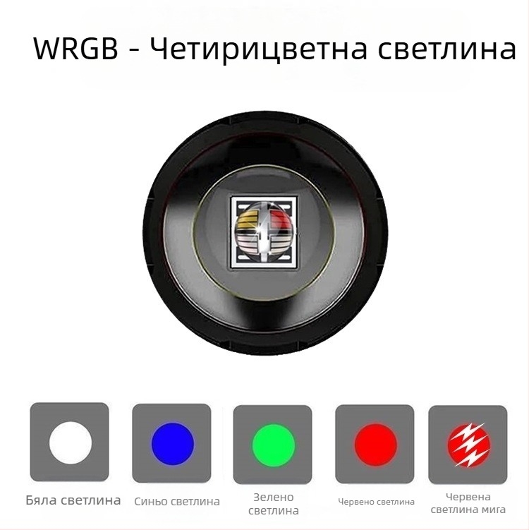 USB акумулаторна RGB телескопична фокусираща фотографска светлина фенерче за запълване на атмосферата, външно преносимо осветление SV96