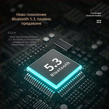 m10 Bluetooth слушалки, високомощни, безжични, за поставяне в ушите, с тъчскрийн, намаляване на шума, дълготраен цифров дисплей, F9-5c слушалки