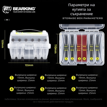 Многофункционална риболовна линия Xiong Wang, голяма кутия за съхранение, онлайн съхранение, PE линия, найлонова линия, карбонова линия, преносима риболовна екипировка