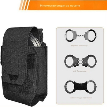 Чанта за кръста на Amazon с бързо освобождаване, тактическа охранителна служба, аксесоари за патрул, чанта с бързо освобождаване