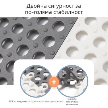 Търговия на едро с удебелена подложка за кухненски под, баня, хидрофобна неплъзгаща се подложка, подложка за под, куха водоустойчива подложка за под