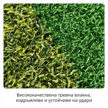 Фабрична директна голф тренировка за голф, преносима външна тренировка за рязане на люлка, голф с три тревни вата, постелка за вата