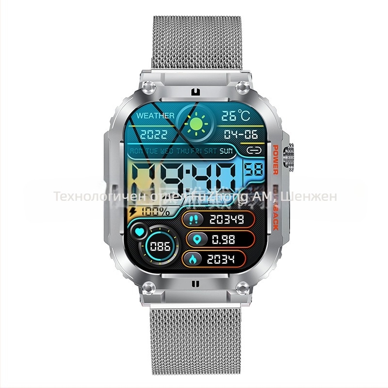 Трансграничен нов смарт часовник K57PRO с Bluetooth информация за повиквания, интелигентна гривна, спортен часовник, поколение