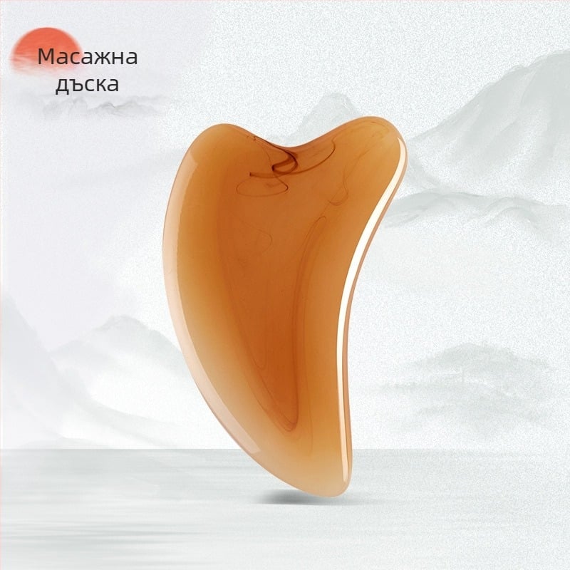 Имитация на рог, стъргалка за нос, красота, нос, акупунктурен масаж на лице, носен лъч, високо триене, дърпане на уши, меридиански акупунктурен стик за лице, стягащ стик