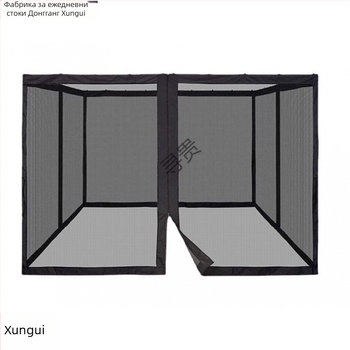 Палатка против комари, външна, свободно сглобяема, бързо отваряща се, преносима палатка, павилион, дишаща мрежа, външна градина, двор, мрежа против комари