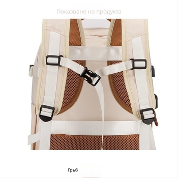 Amazon Hot Backpack Student Bag Fashion Computer Bag Girl's Storage All-match Голям капацитет за пътуване Раница