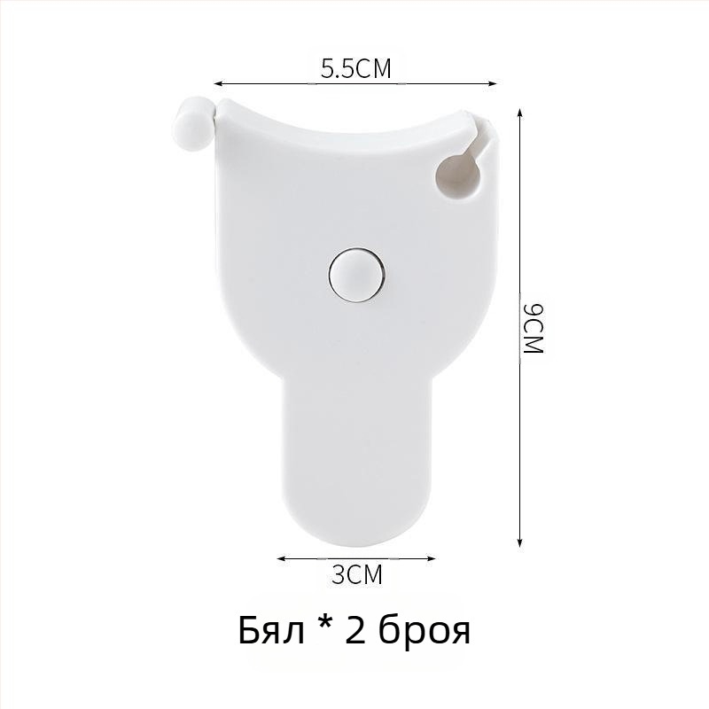 Трансгранично измерване на триобиколна мека линийка, автоматична фитнес линийка за измерване на обиколка на тялото, линийка за измерване на обиколка на талията, обиколка на крака, рулетка, домакинска рулетка