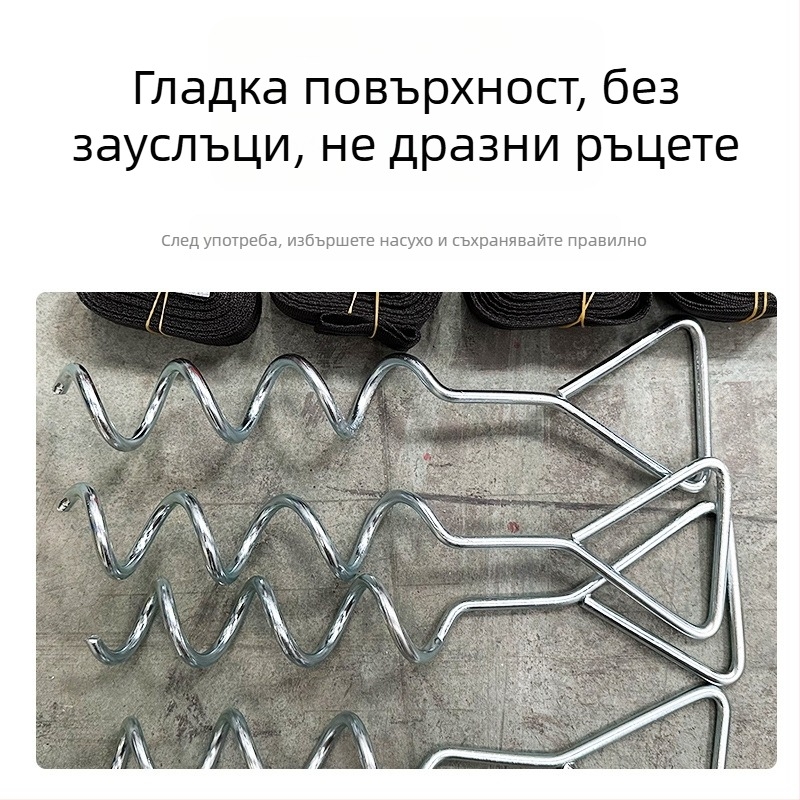 Ексклузивни трансгранични доставки от производители: Спирални пирони за земя, Пирони за земя за батути, Пирони за земя за къмпинг, Фиксатори за пирони за земя за палатки, Къмпинг