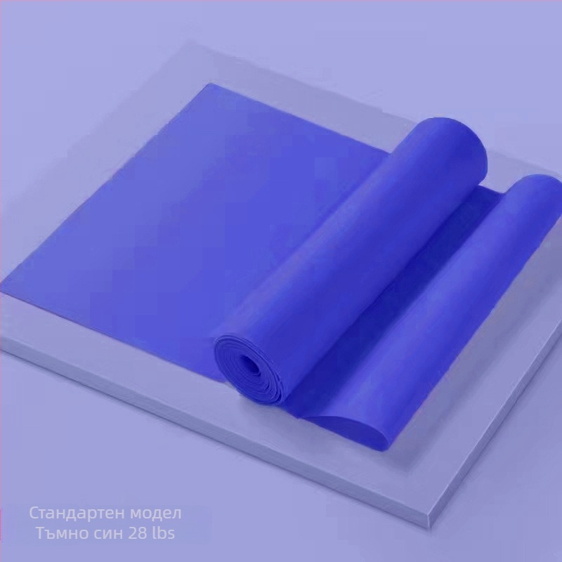 Еластична лента за йога, ластик за фитнес, ластик за съпротивление, ластик за тренировки, TPE ластик за жени с отворено рамо, 1,5 м