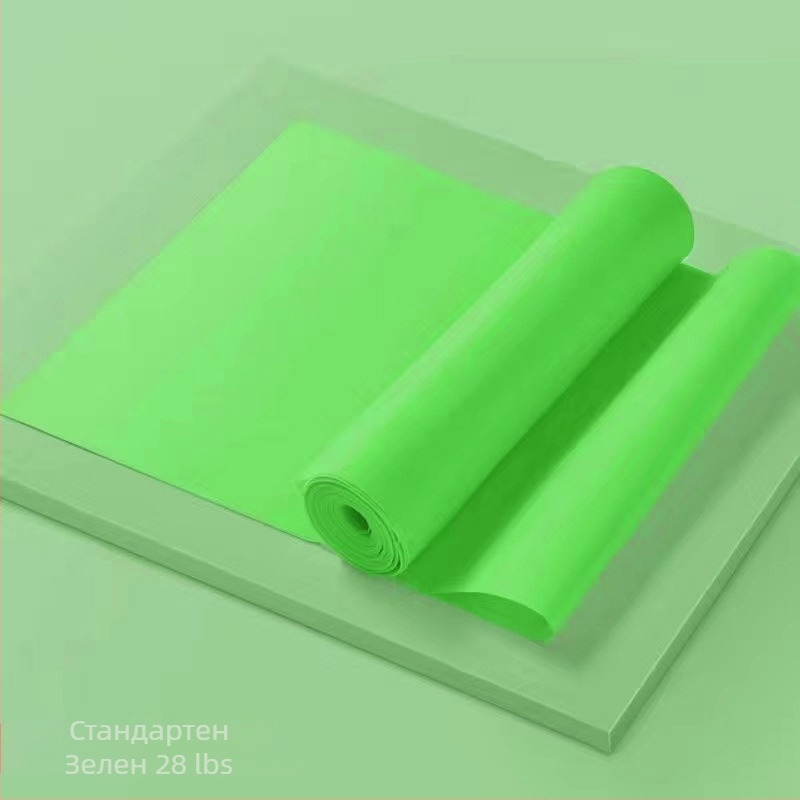 Еластична лента за йога, ластик за фитнес, ластик за съпротивление, ластик за тренировки, TPE ластик за жени с отворено рамо, 1,5 м