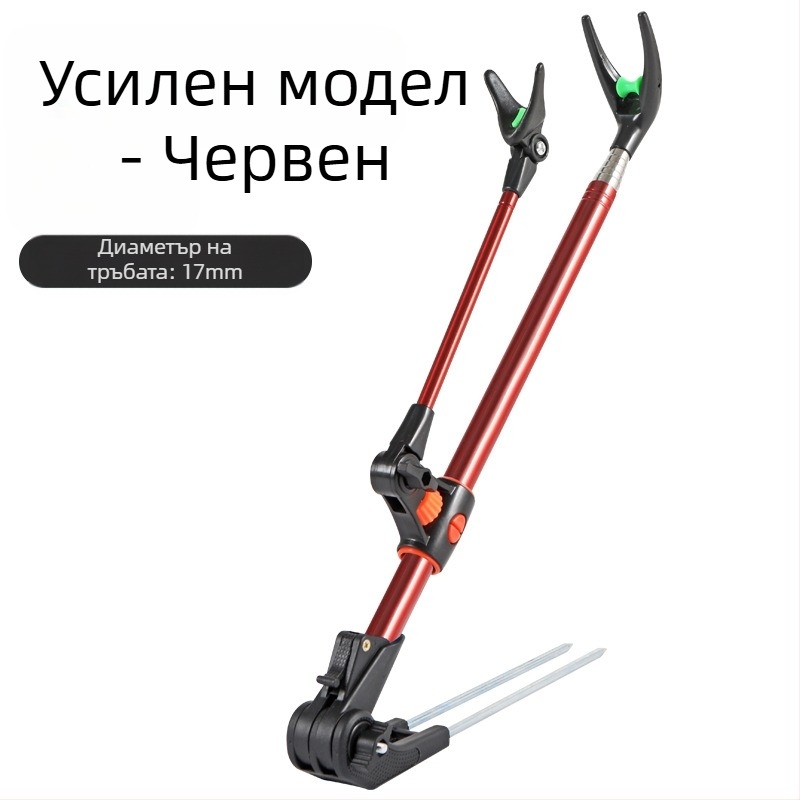 Скоба за въдица, цветно вмъкната, прибираща се въртяща се кутия за риболов, ръчна скоба за въдица, скоба за батерия от неръждаема стомана, скоба за въдица