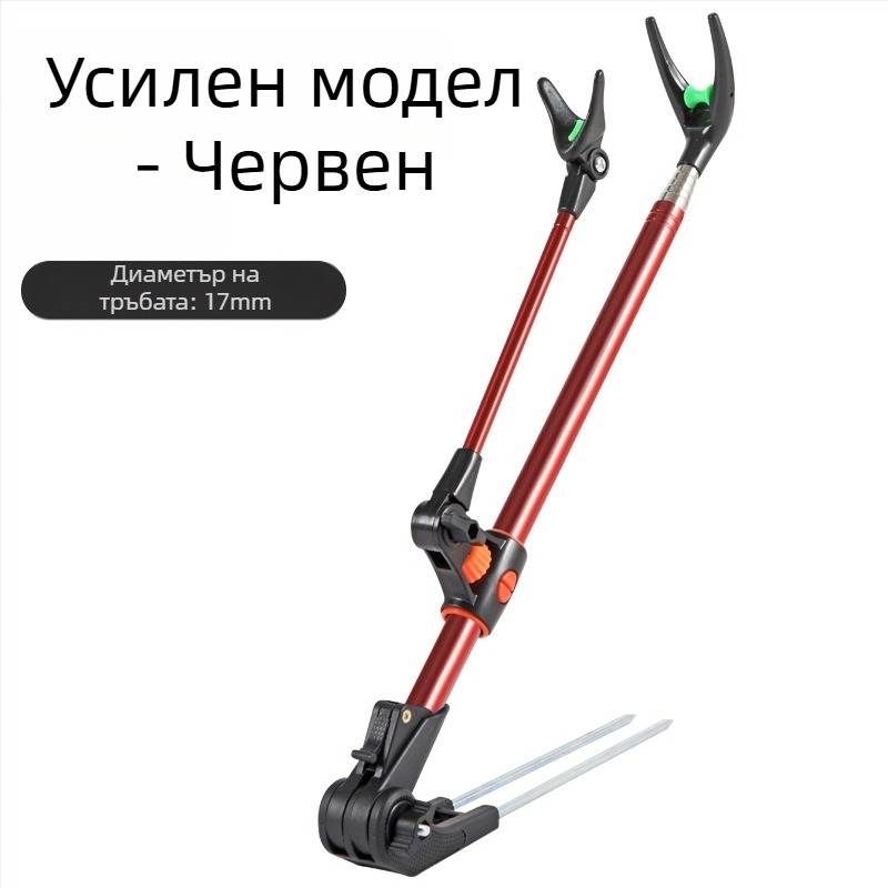 Скоба за въдица, цветно вмъкната, прибираща се въртяща се кутия за риболов, ръчна скоба за въдица, скоба за батерия от неръждаема стомана, скоба за въдица