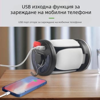 Трансгранично горещо осветление за дома, подаръчна светлина, слънчева акумулаторна LED светлина за палатка, три страници, четири страници, външна къмпинг светлина