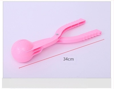 Щипка за снежни топки, играеща в пясъка и във водата, детски зимни играчки за открито, бебешка играеща в снега, инструмент за борба със снежни топки, интерактивен