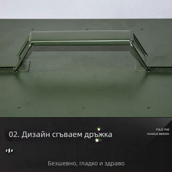 Метална кутия за куршуми, кутия за съхранение на инструменти от железен хардуер, многофункционална защитна преносима запечатана кутия за съхранение на инструменти