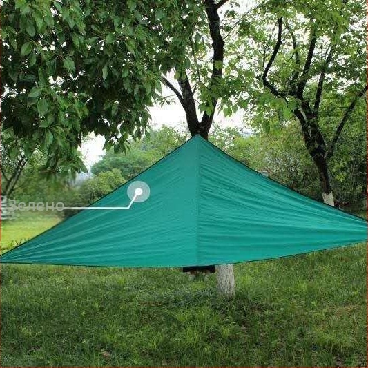 Външна тента, триъгълна, къмпинг, UV защита, водоустойчива сенник, палатка за плаж, сенник, дъждоустойчива