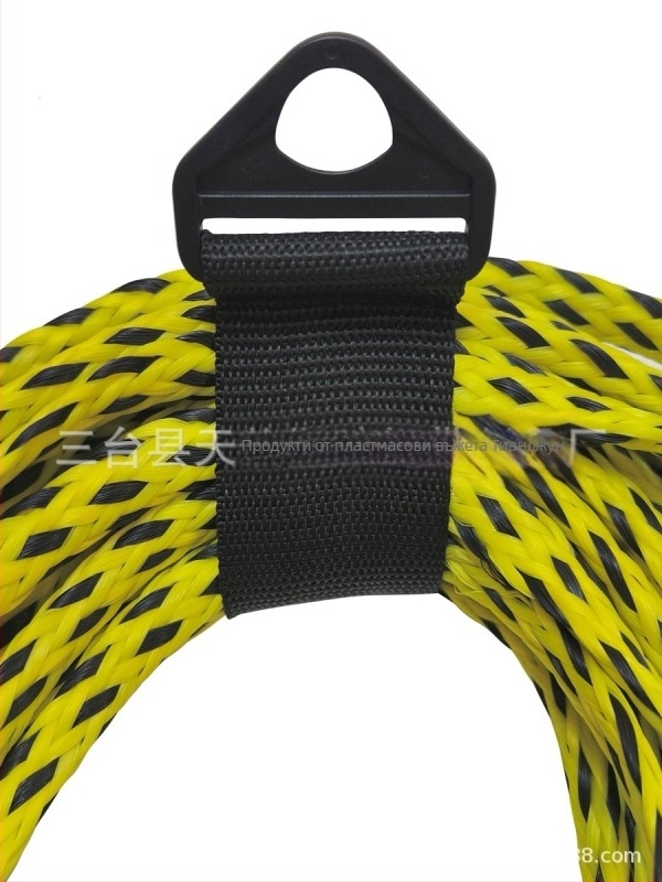 23 м въже за водни спортове и сърф, жълто и черно, полипропиленово въже, сцепление за водни ски, умения за водни ски, трансгранични доставки