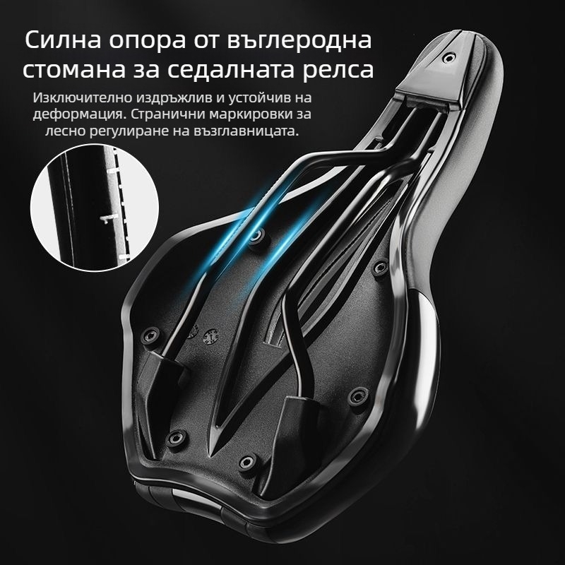 Велосипедна възглавница Възглавница за планински велосипед Удобна куха състезателна велосипедна възглавница Аксесоари за каране на велосипеди Аксесоари за велосипеди