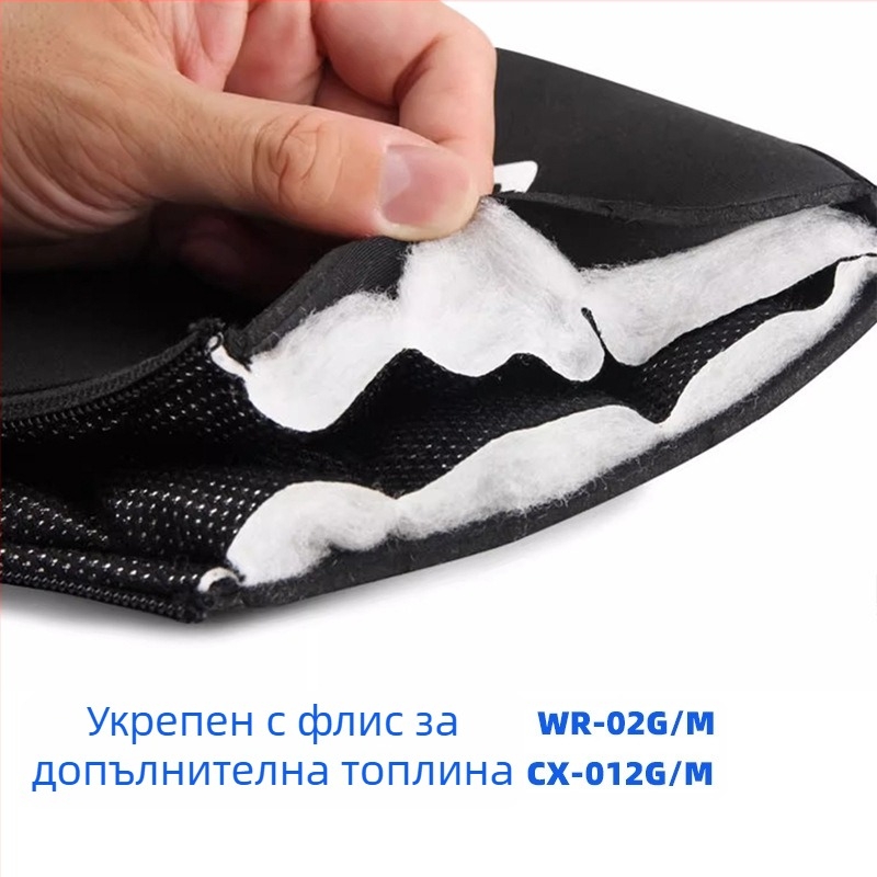 GIYO Велосипедни ръкавици с поларена подплата, топли защитни ръкавици за планинско колоездене, студени защитни ръкавици за есен и зима