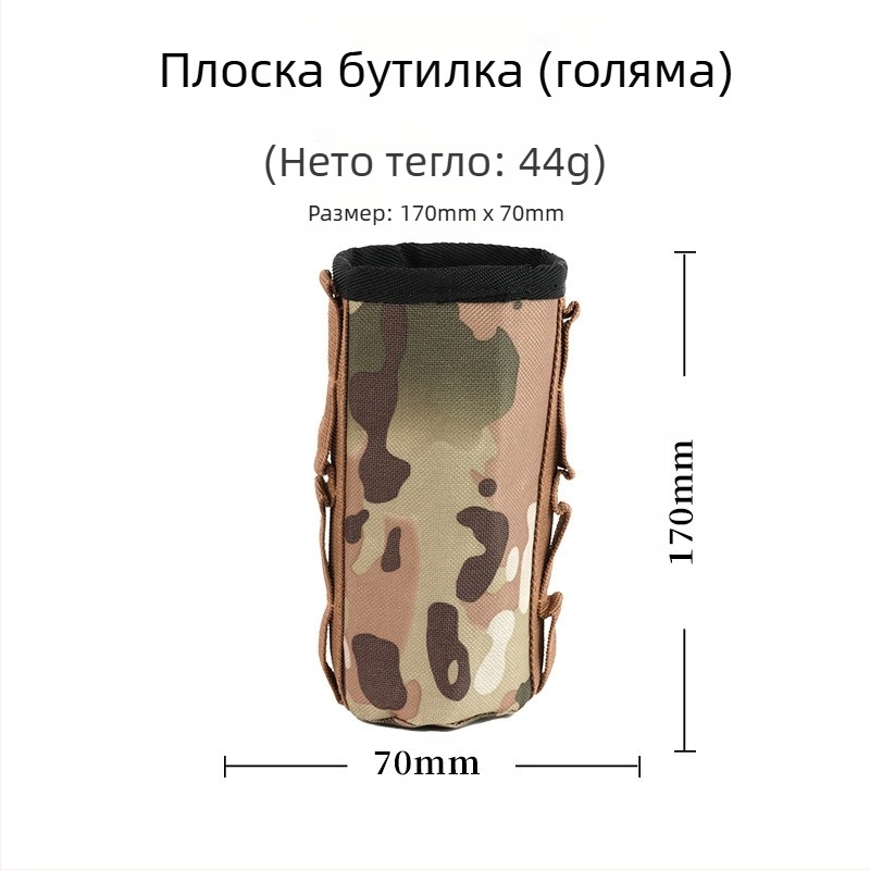 Къмпинг на открито, къмпинг, чанта против изпускане, чанта, алпийски резервоар за газ, дълга плоска чанта за съхранение на резервоар за газ, защитен капак