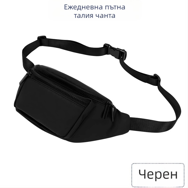 Нова спортна чанта за кръста за мъже и жени, фитнес оборудване за бягане на открито, многофункционална водоустойчива малка чанта за колан, портфейл, чанта за мобилен телефон.