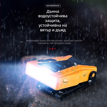 Yinnuo Челник за риболов Специален акумулаторен челен монтиран на главата Супер ярък мини ултра лека светлина Малка нощна риболовна индукционна лампа