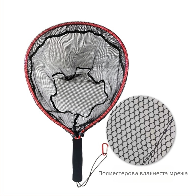 Рибарски мрежи на едро, мрежи за скариди, малки рибарски мрежи, мрежи за стръв от алуминиева сплав, стандартни силиконови предпазни мрежи за риболов