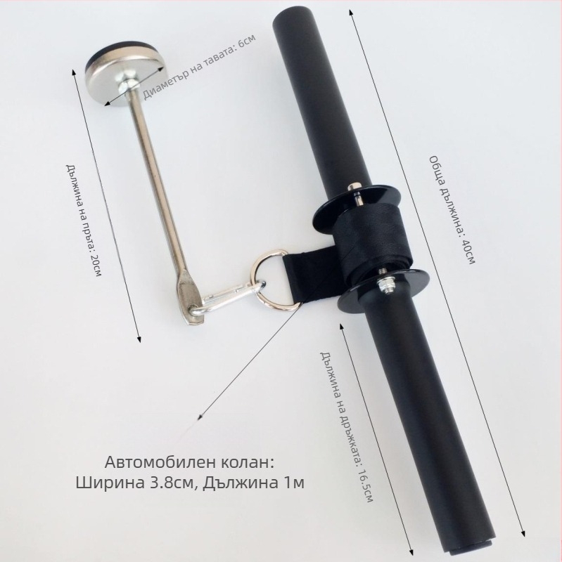 Източник фабрика треньор за сила на предмишницата прът за предмишница тежест навиване на въже упражнение за ръка фитнес китка хиляда