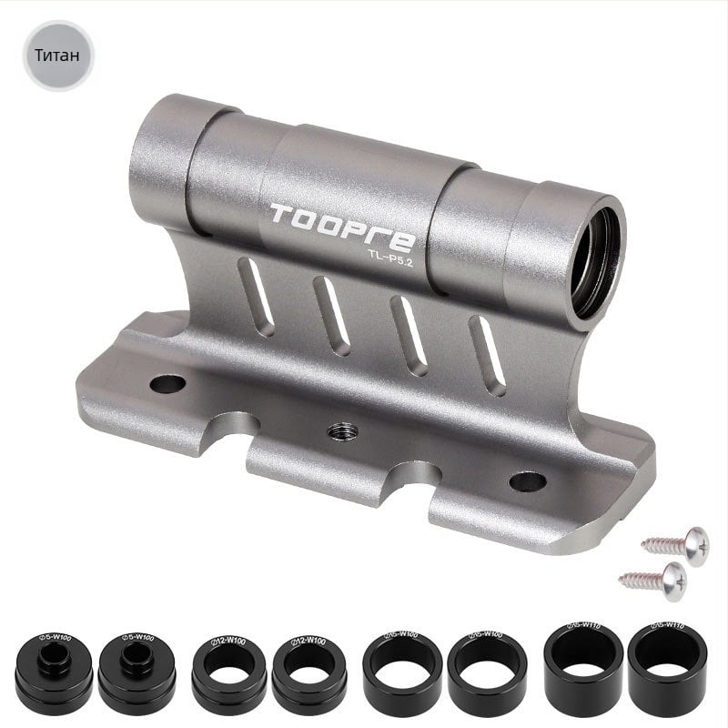 TOOPRE държач за предна вилка за велосипед, държач за покрива на автомобила, бързо освобождаващ се вал за кофа, багажник за паркиране на автомобил