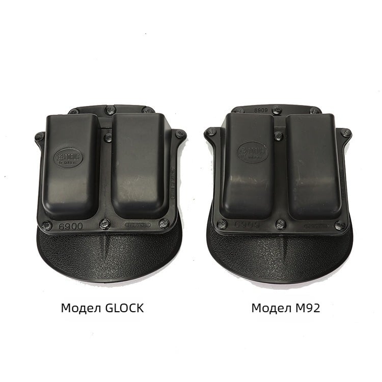 Тактически комплект за бързо издърпване на Glock G17 M92 с двоен ред за кръста 6900 6909 Патрон