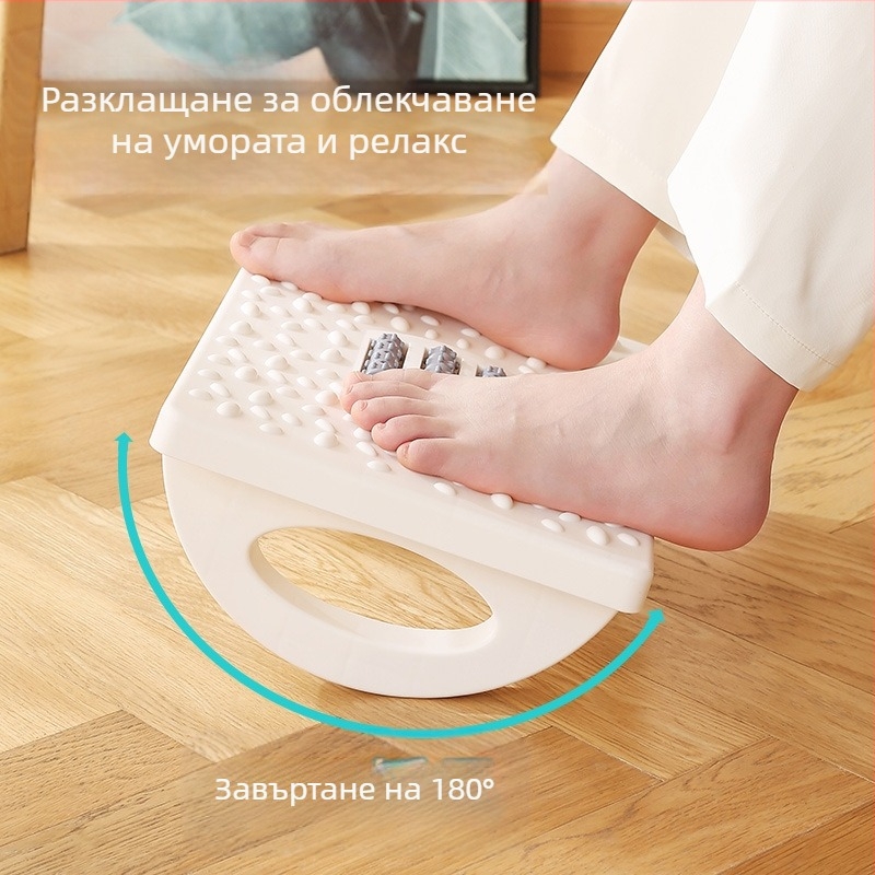 Табуретка за крака под офис маса, домакински детски диван, неплъзгаща се османска поставка за крака, поставка за крака за възрастни