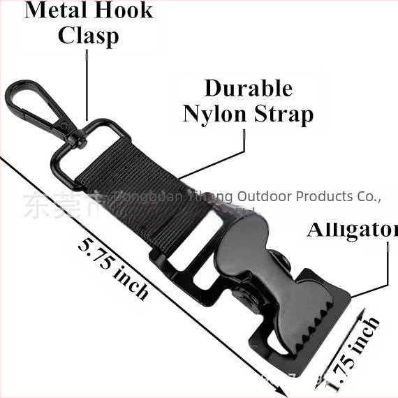 Щипка за ръкавица за голф, каишка за ръкавици, многофункционална ръкавица с щипка тип „крокодил“, щипка за ръкавица за работа и строителство с карабинер