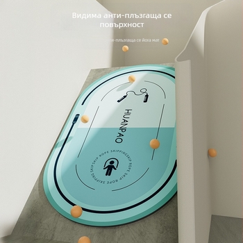 Постелка за прескачане на въжета, удебелена, безшумна, за вътрешни спортове, звукоизолационна постелка, изключително голяма и разширена, нехлъзгаща се постелка за йога за фитнес у дома