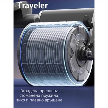 Коремно колело с автоматично отскачане, колело за коремни мускули, опора за лакътя на коремното колело за мъже и жени, коремен Tinker, тънък корем, артефакт, спортно фитнес оборудване