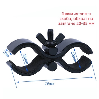 Трансгранични производители гореща многофункционална метална щипка за фенерче, камера, лазерно прицелване, приспособление за слот за карта