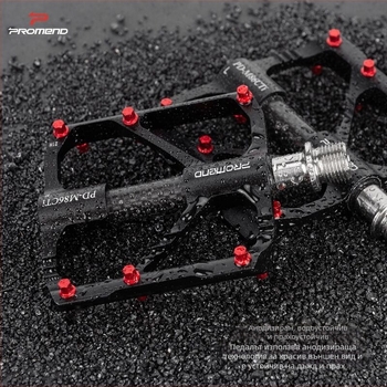 PROMEND педал за велосипед с титаниева дръжка и карбонова тръба 86T за планински велосипед 3 Peilin педал за шосеен велосипед
