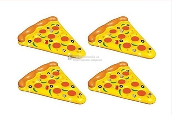 Надуваема пица за възрастни, плаваща греда, диня, ананас и лимон, плаващо легло с въздушна възглавница, плаваща дъска, дрейфуваща за плуване, плаваща греда