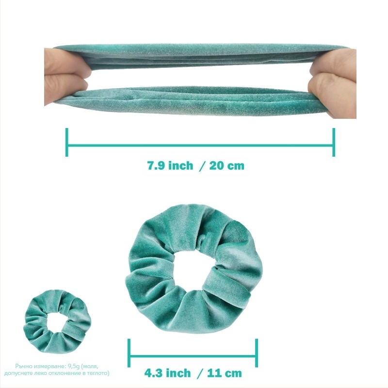 Нов стил, семпла фина текстура, корейско кадифено високоеластично въже за коса, пръстен за коса за жени, висококачествено кадифено въже за коса, въже за коса, пръстен за коса, шапка