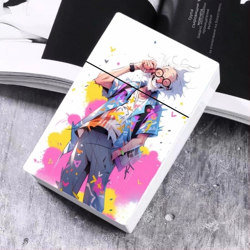 2024 г. Нова външна търговия, боядисана пластмасова кутия за цигари за мъже с форма на пеперуда и котка, сладка кутия за съхранение на карти за жени