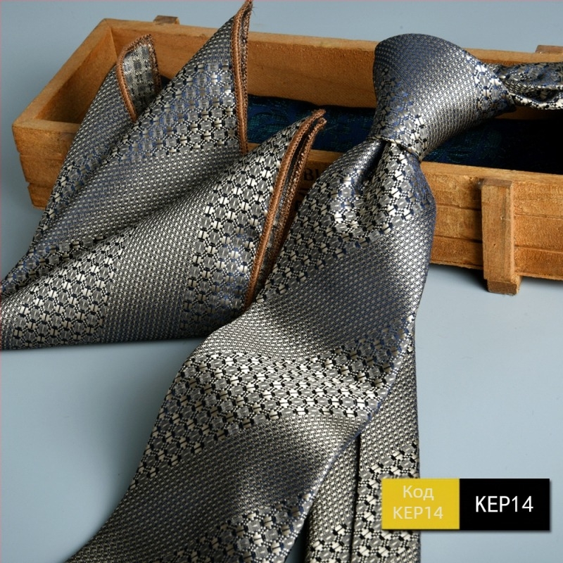 Мъжка официална бизнес вратовръзка от 2 части, за костюм, флорален принт 7.5 см, ръчно изработена, нова, на склад, жакардова, Shengzhou