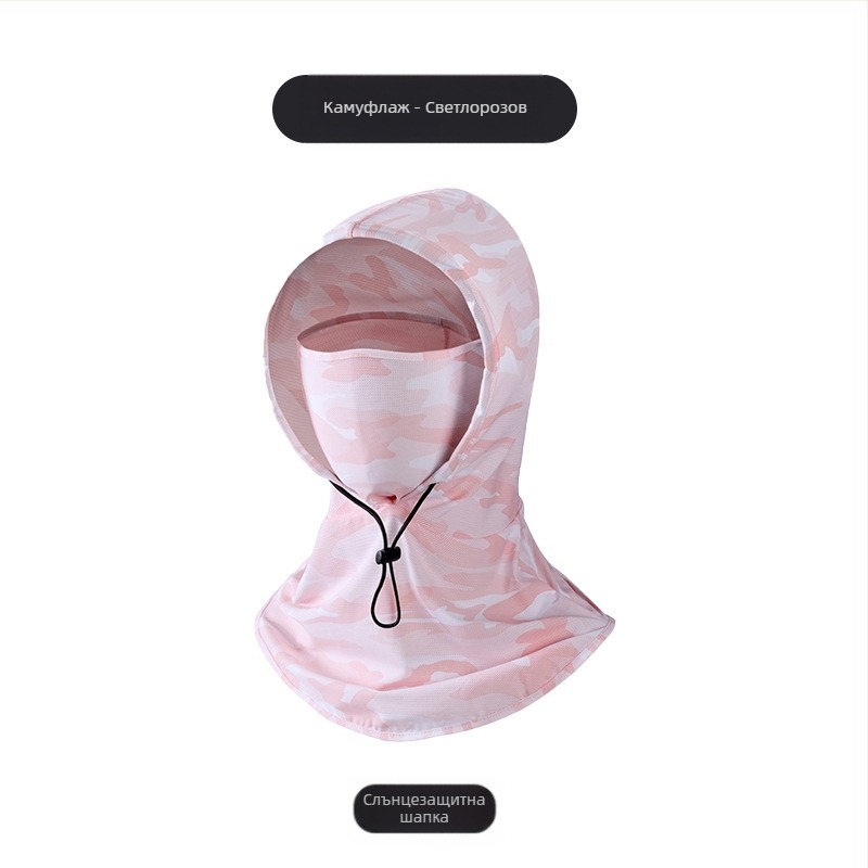 Слънцезащитна маска за мъже, анти-ултравиолетова защита на врата, лятна защита на открито, шофиране, езда, риболов, бране на чай, шапка за слънце, дамски ръкав за слънцезащита