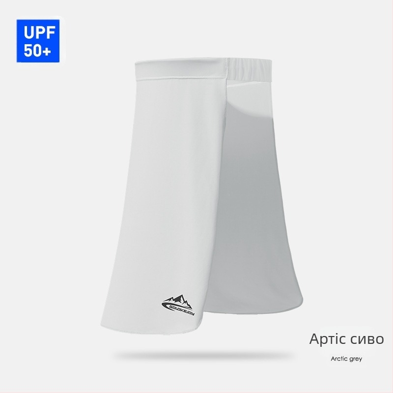 Лятна маска за ледена коприна, мъжка колоездачна риболовна маска за врата, висяща дишаща кърпа за лице, слънцезащита, магическа забрадка, шапка, завеса, трансгранична