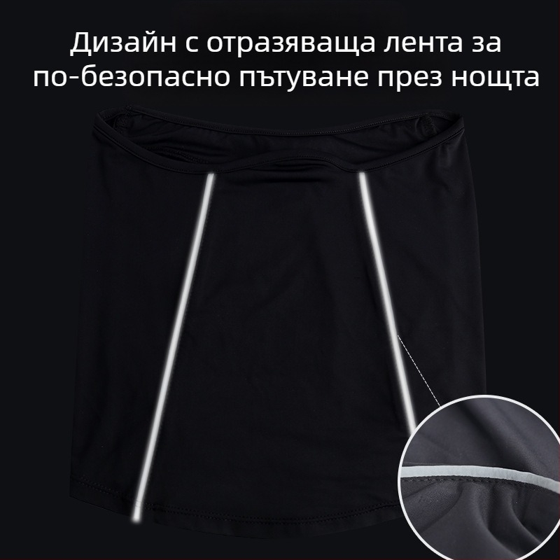 Трансгранична продажба на едро на лятна нова слънцезащитна маска Ice Silk за мъже Пролет и лято Велосипеден шал за врата на открито, дишащ