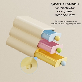 Кутия за съхранение на козметика за началото на учебния сезон, кутия за съхранение на козметика за спалня от висок клас, стойка за съхранение на козметика