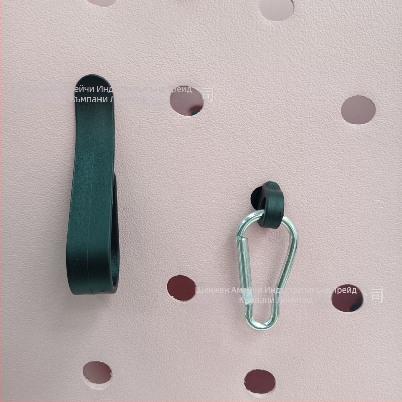 Популярни аксесоари Bog на Amazon Комплект от три куки Карабинер Гъба Катарама Дупка Чанта Аксесоари Медальон