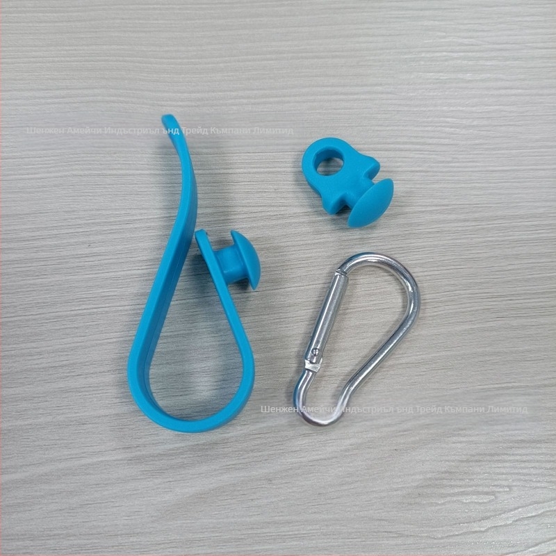 Популярни аксесоари Bog на Amazon Комплект от три куки Карабинер Гъба Катарама Дупка Чанта Аксесоари Медальон